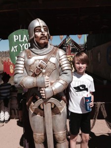 Carsten with knight